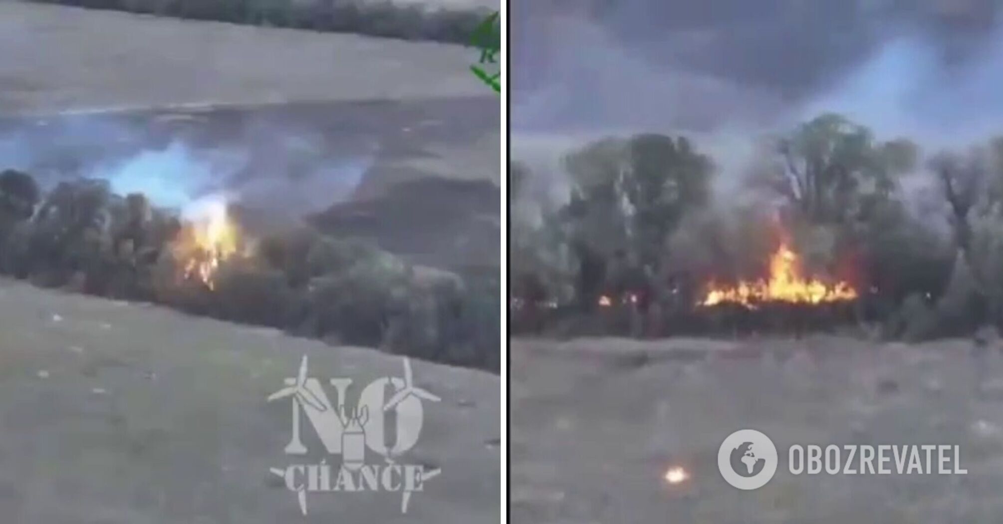 Drakarys in Ukrainian style: a video shows how an FPV drone with a flamethrower burns down Russian army positions in Zaporizhzhia. Video