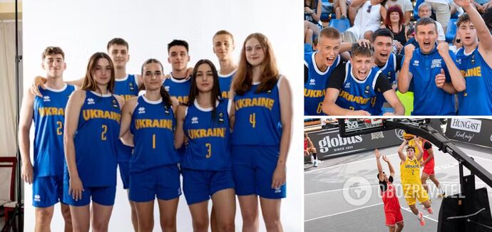 Ukraine showed the best result in the history of the U-18 3x3 Basketball World Championship