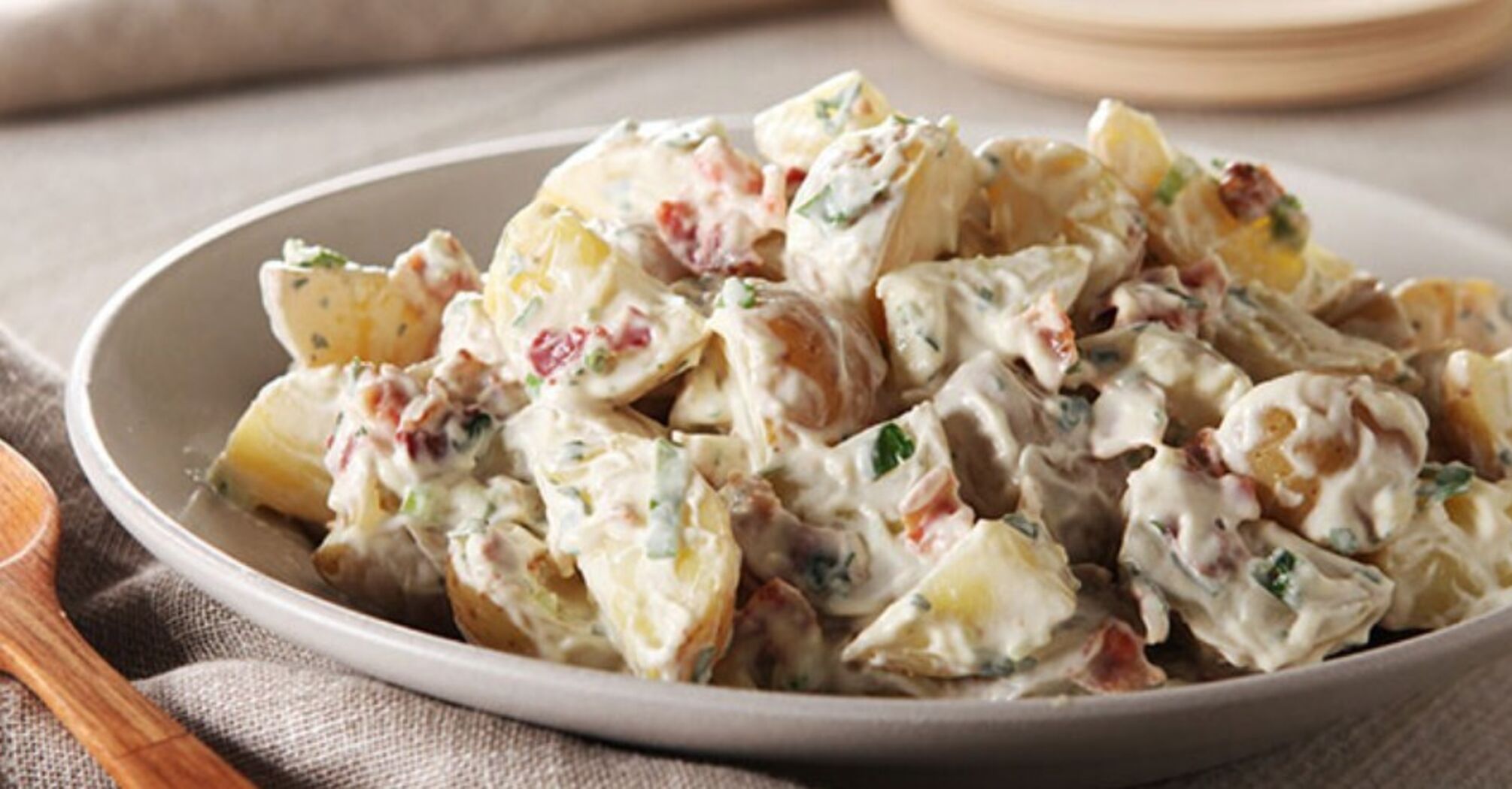 Recipe for potato salad with mayonnaise