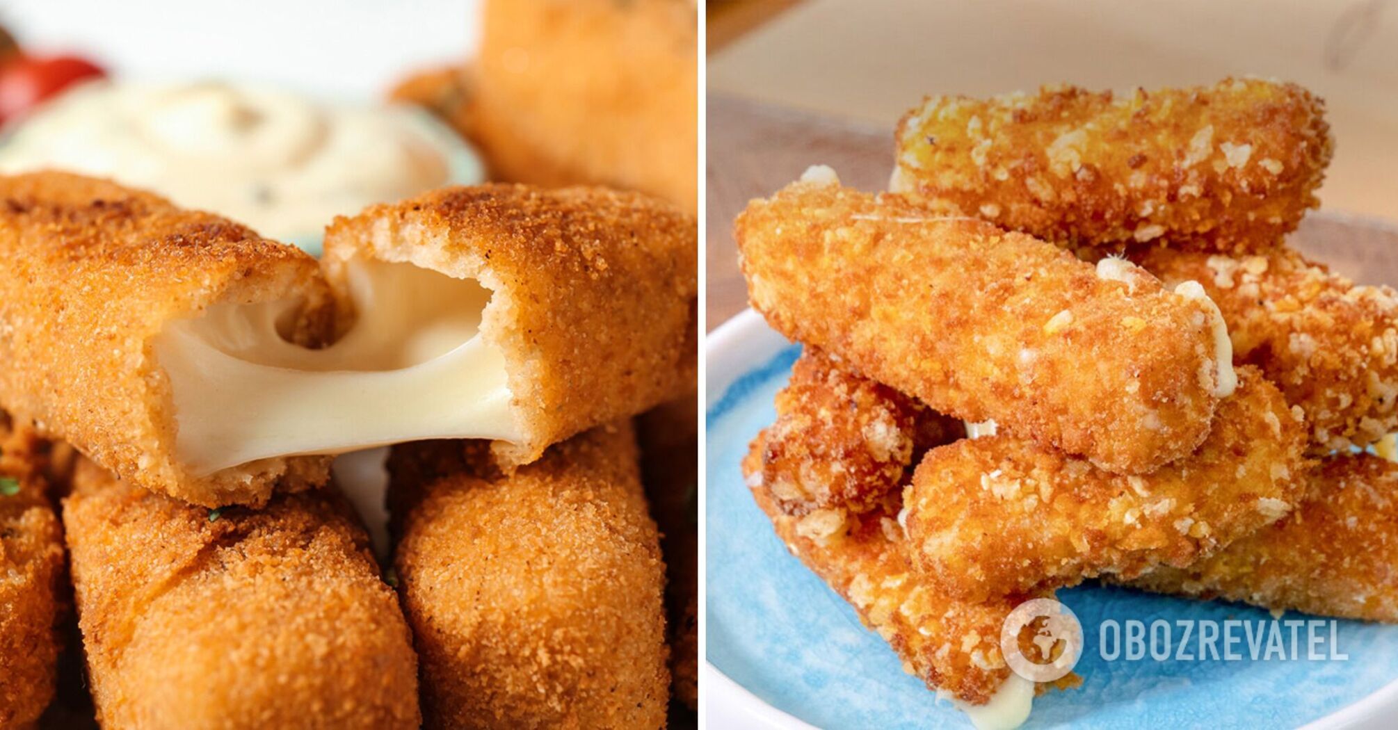 How to make crispy cheese sticks with an unusual sauce: a recipe for a popular hot appetizer