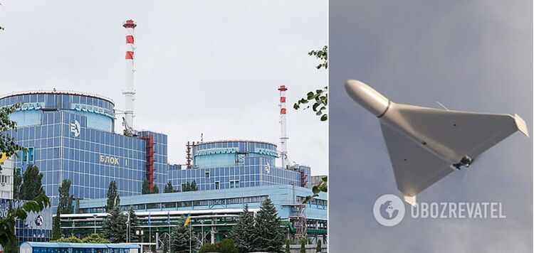 Russian drone flew close to Khmelnytskyi NPP at night: what is known
