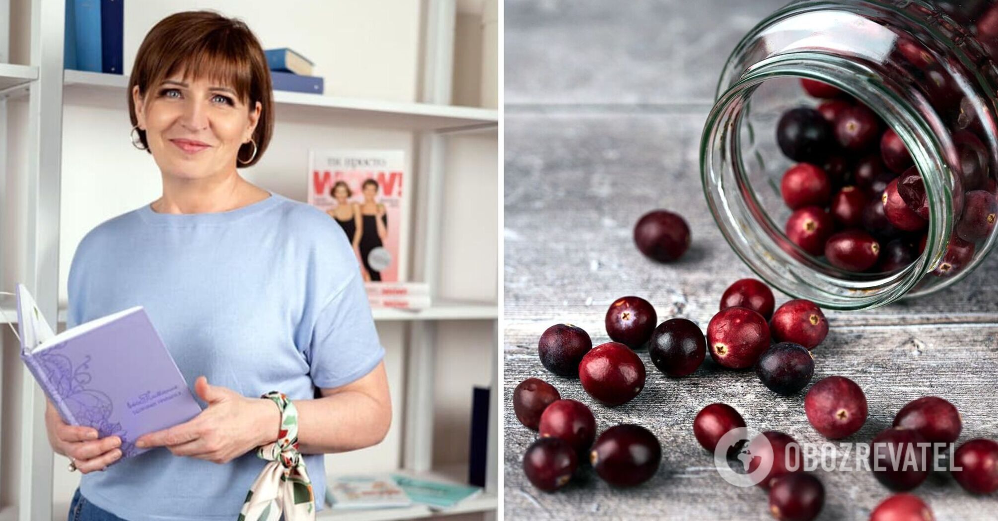 Svitlana Fus explains how to eat cranberries correctly