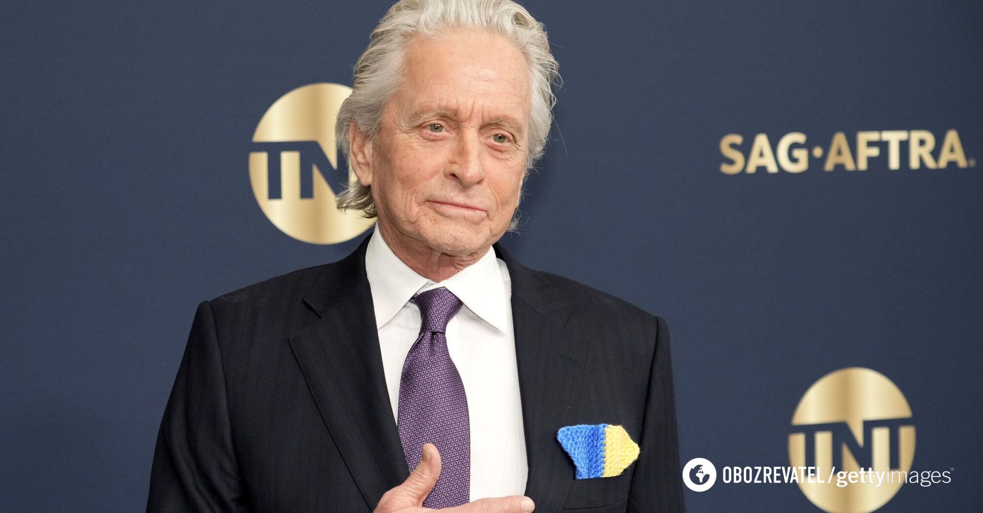 Michael Douglas addresses Volodymyr Zelenskyy and his wife after visiting Kyiv: what touched him the most. Video