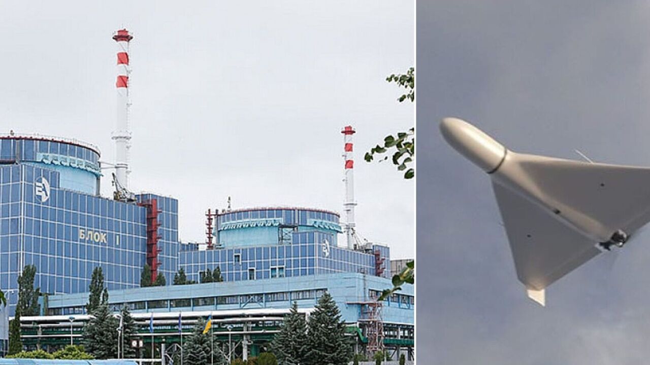 Russian drone flew close to Khmelnytskyi NPP at night: what is known