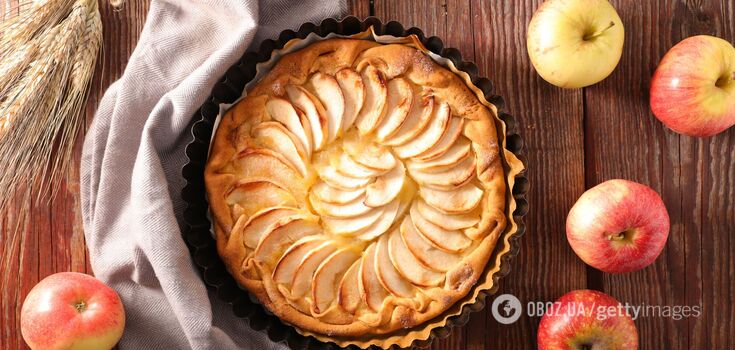 Delicious apple charlotte