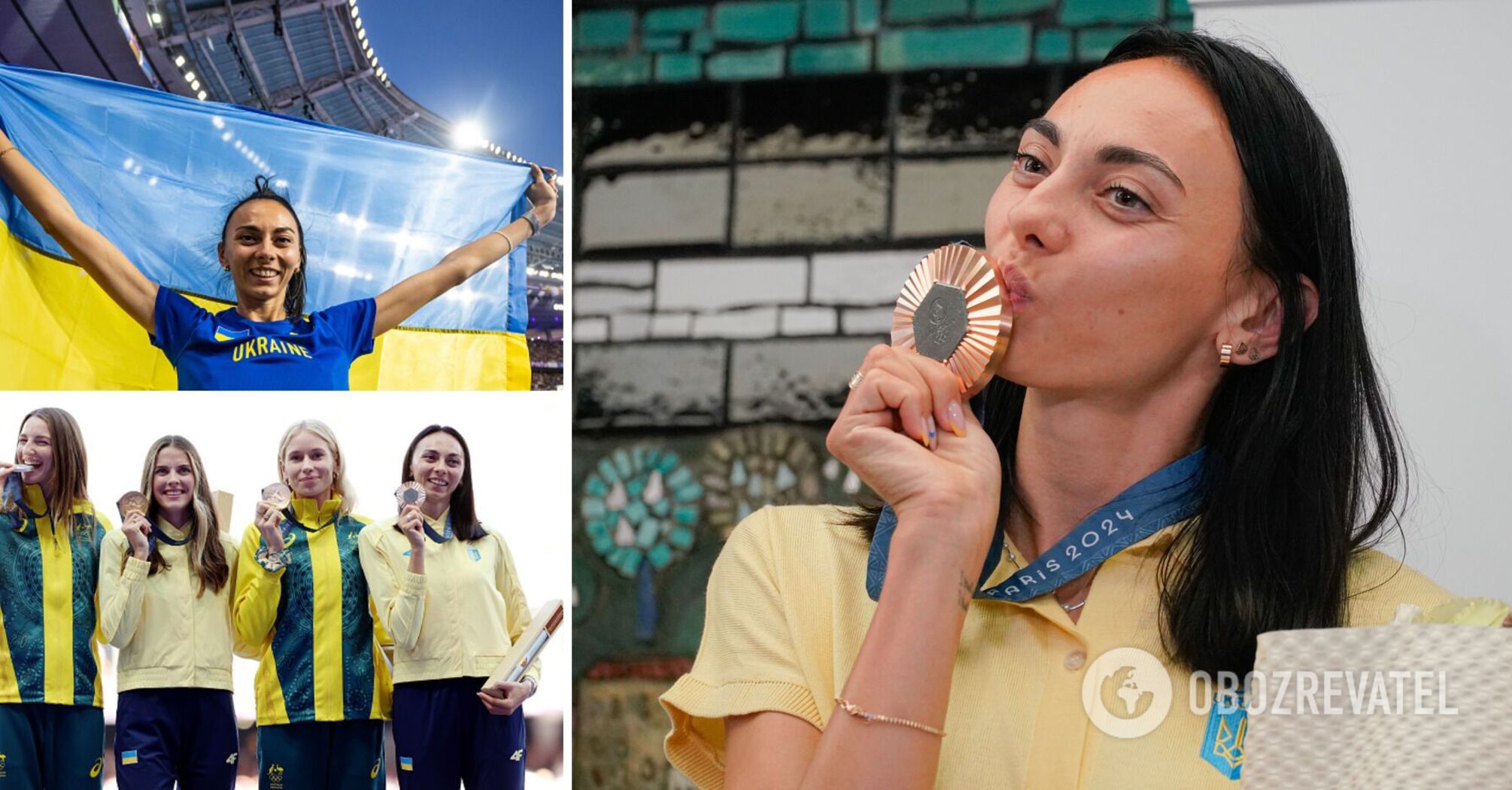 Herashchenko tells what happened to her Olympic medal a month after the 2024 Games