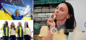 Herashchenko tells what happened to her Olympic medal a month after the 2024 Games