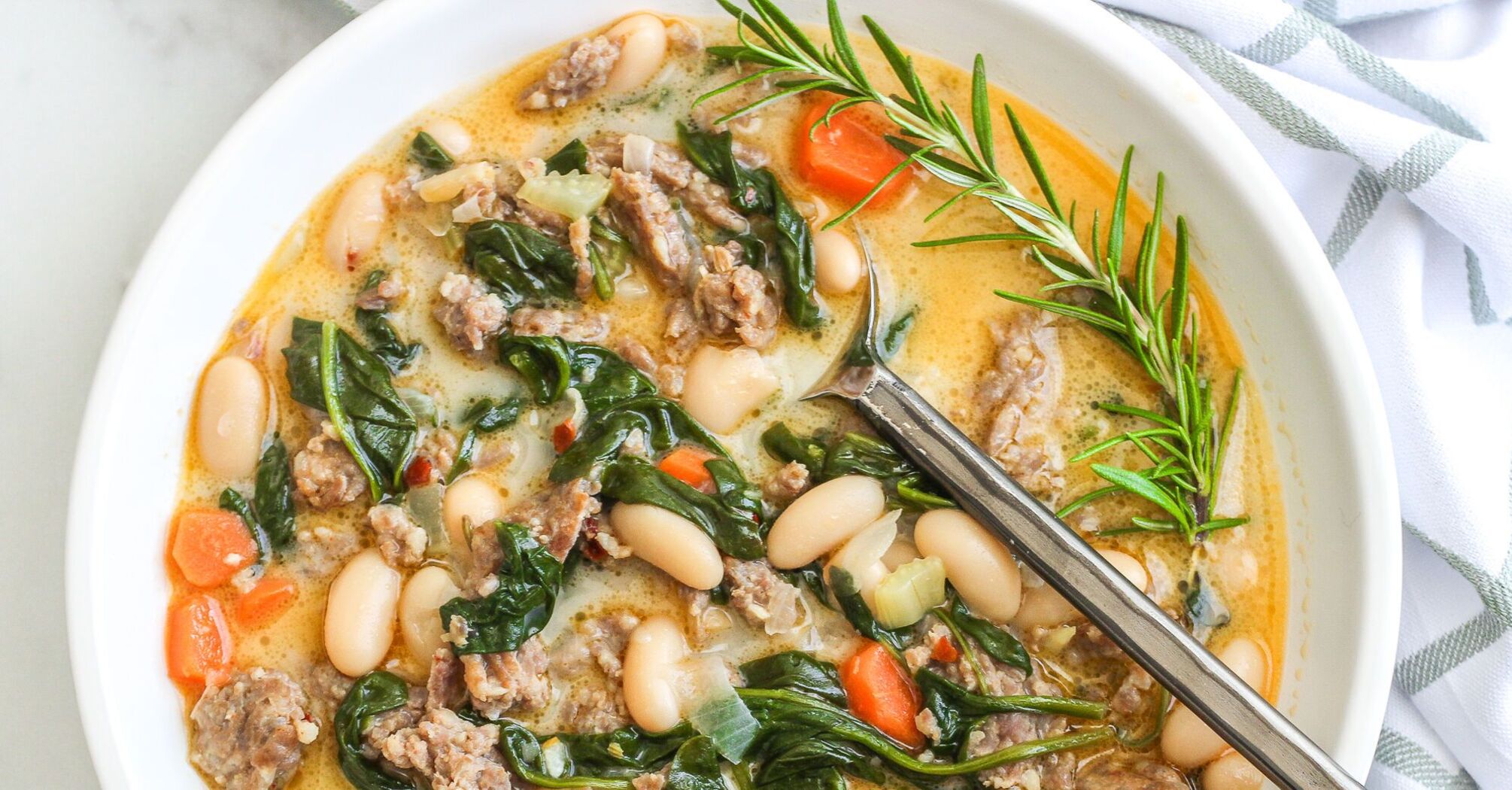 White bean soup