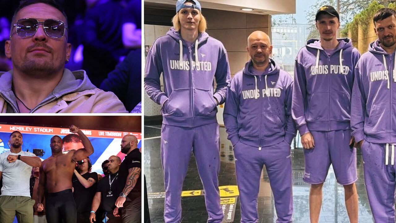 Na trybunach spotka się z Tysonem Furym: Usyk przylatuje do Londynu na walkę Joshua - Dubois. Fot.