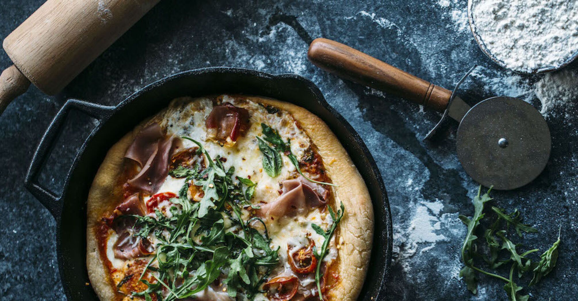 Pizza in a pan