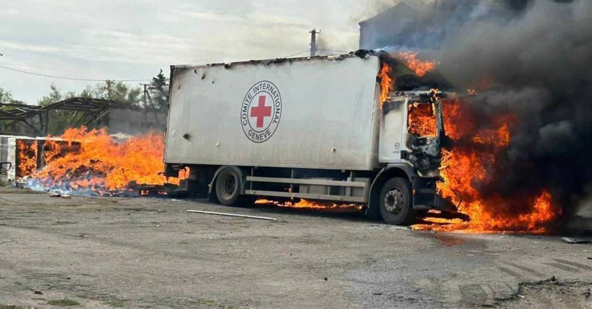 The firing positions were located near Bakhmut: Ukraine collects evidence of Russian involvement in attack on Red Cross mission in Donbas