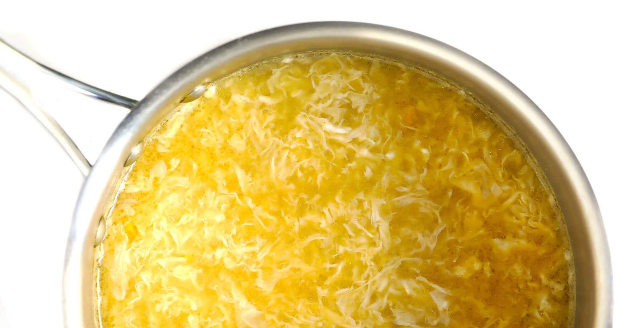 3-minute first course: recipe for Chinese egg soup | OBOZ.UA