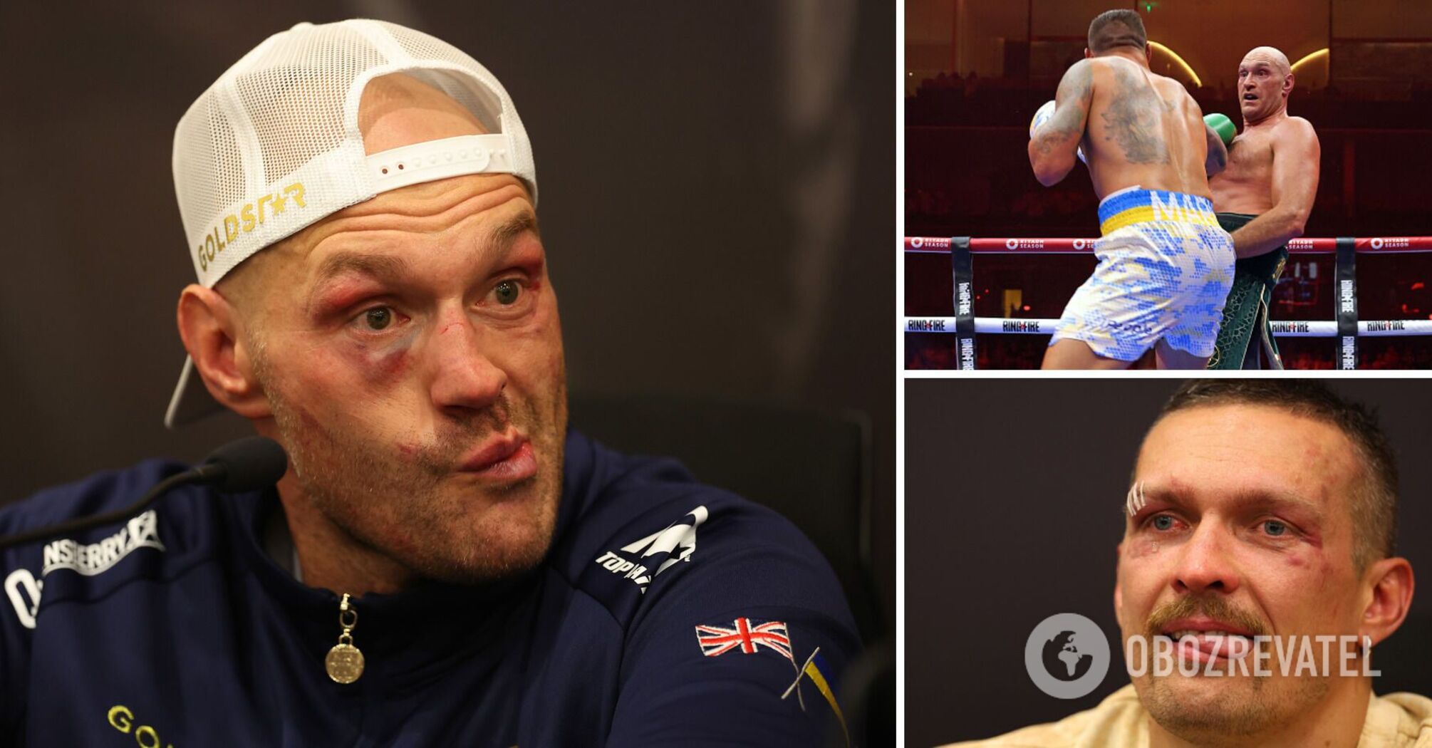 Fury says Usyk was given a victory by being unjustly deprived of his innocence