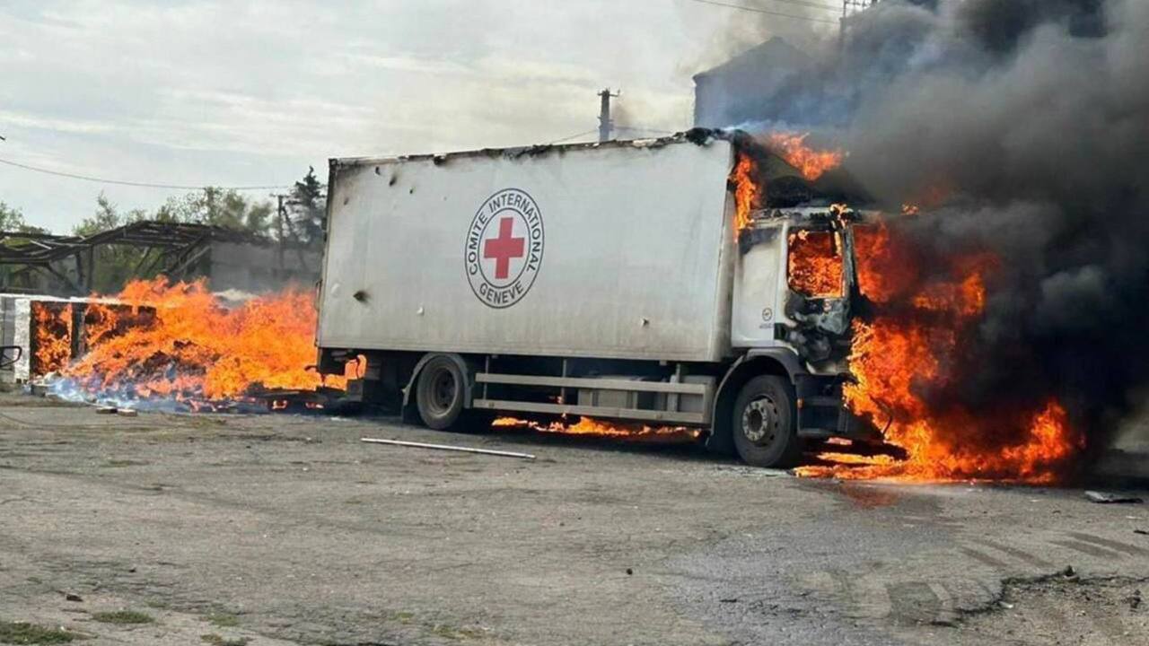 The firing positions were located near Bakhmut: Ukraine collects evidence of Russian involvement in attack on Red Cross mission in Donbas