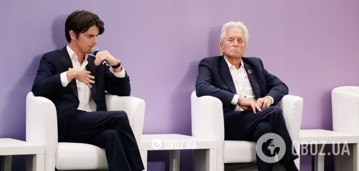 "The adventure of a life time": Michael Douglas' son shares his impressions of his visit to Kyiv. Video