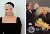 She threw popcorn and swore: Lady Gaga attended the premiere of "Joker: Madness for Two"