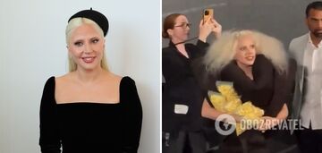 She threw popcorn and swore: Lady Gaga attended the premiere of "Joker: Madness for Two"