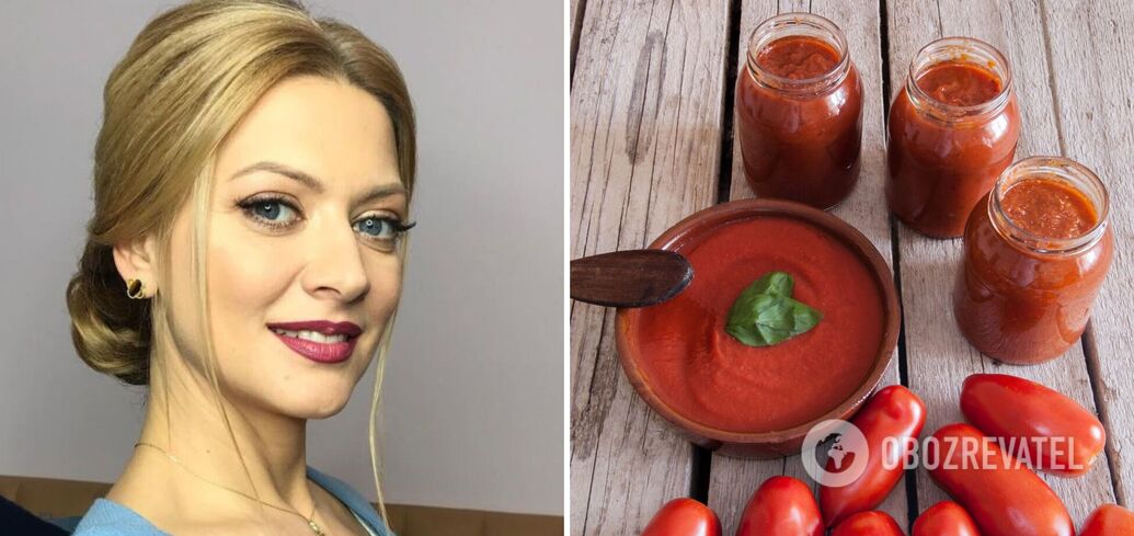 Ketchup recipe from Tatyana Litvinova