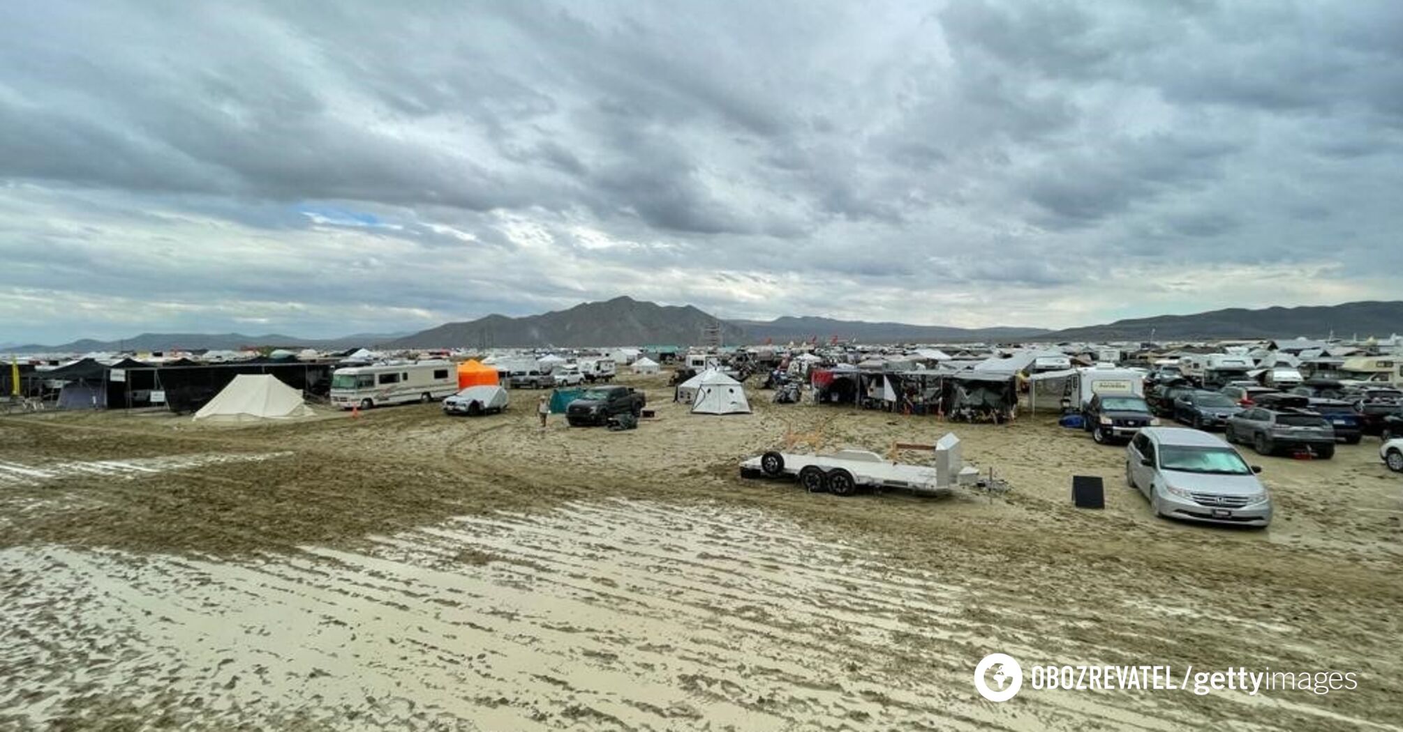 What the Burning Man festival looked like from space: an impressive photo