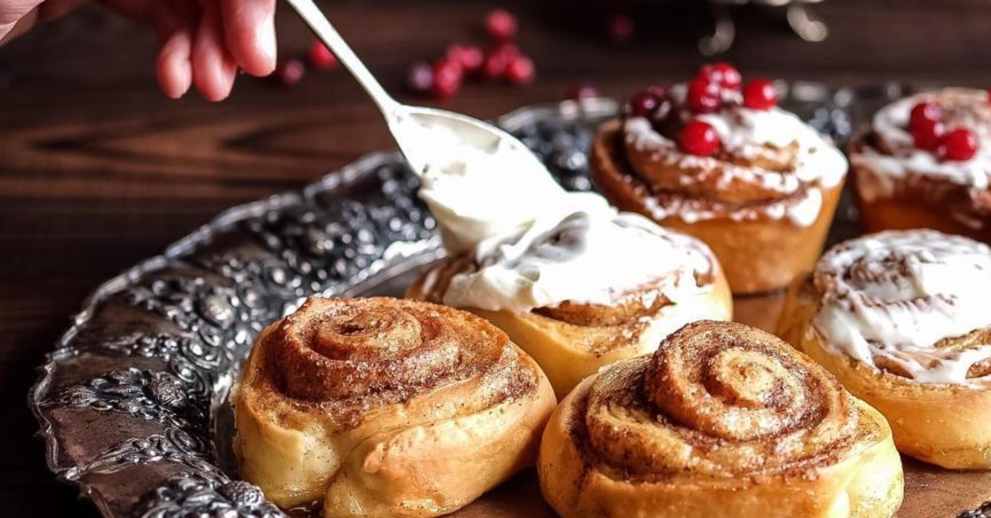 Recipe for cinnamon rolls