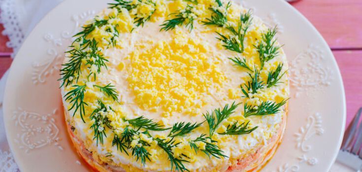 Mimosa salad recipe