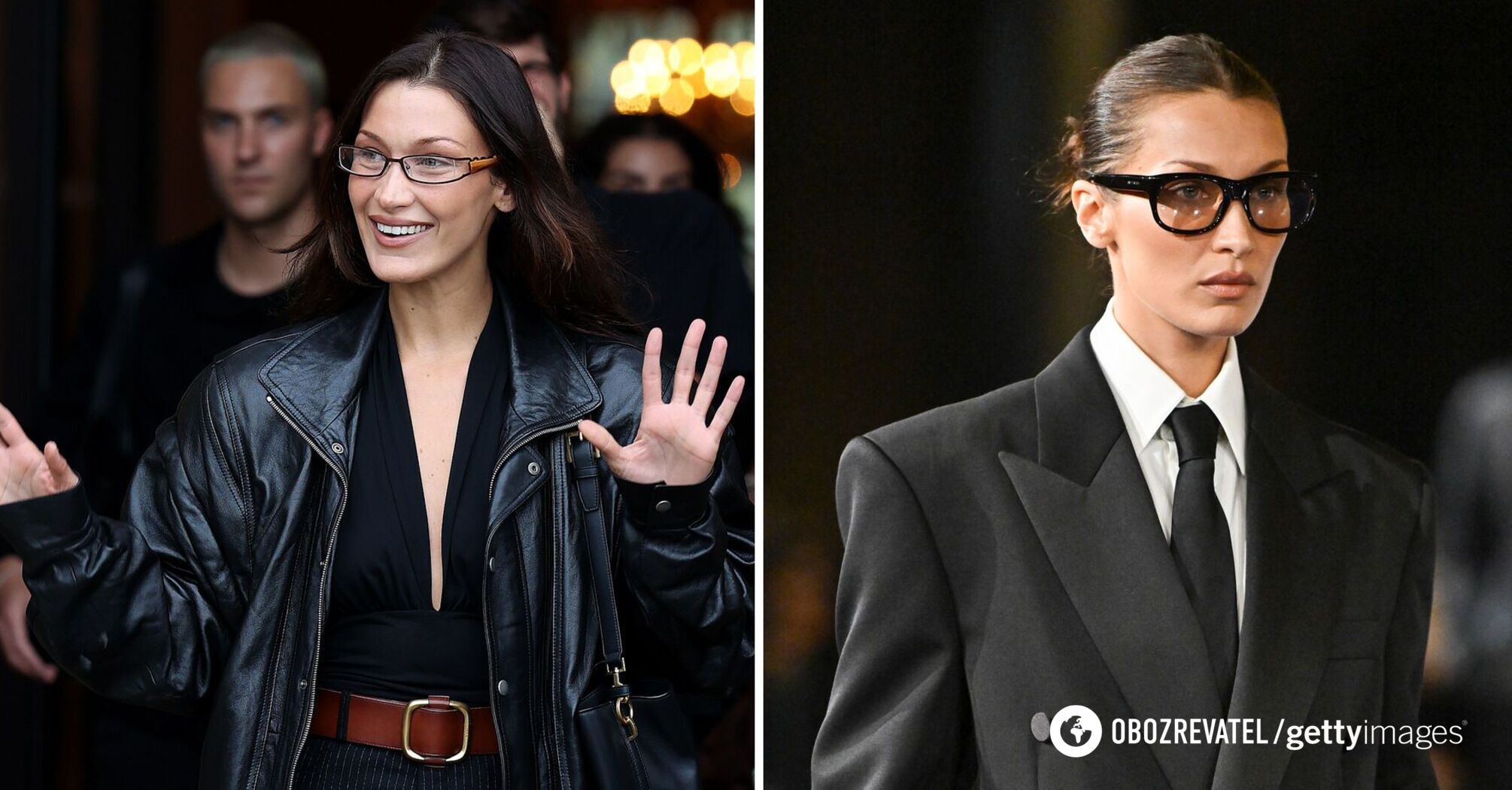 Bella Hadid powróciła na wybieg po dwuletniej przerwie. Zdjęcie