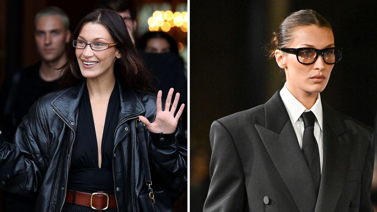 Bella Hadid made a grand return to the runway after a two-year hiatus. Photo