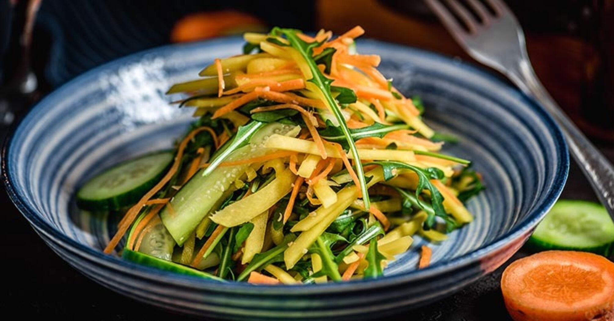 Cucumber salad with carrots in Korean: recipe for the most delicious appetizer-salad