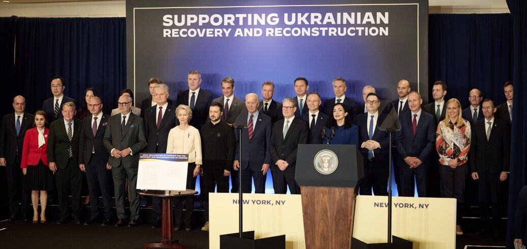 "We must not leave behind ruins": Zelenskyy speaks at G7+ meeting on rebuilding Ukraine. Video