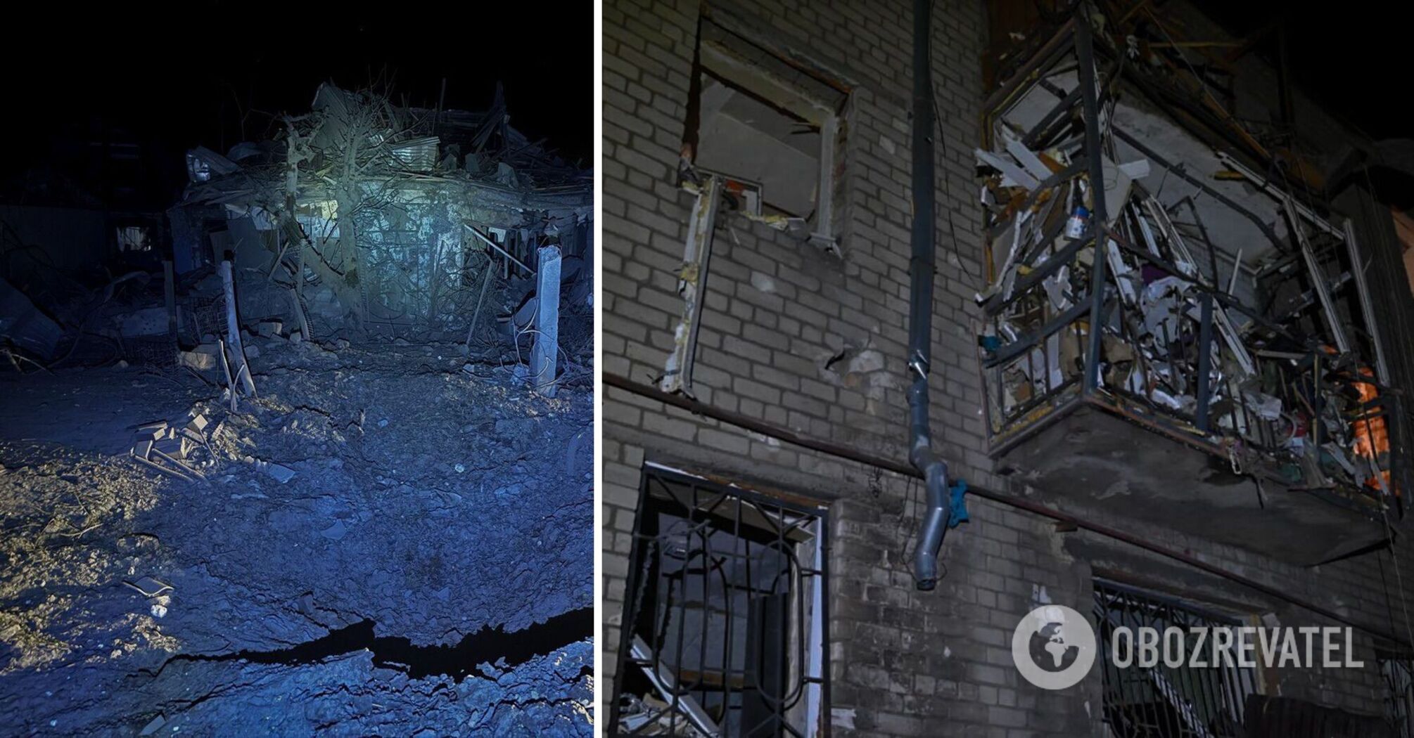 Occupants attacked a residential area and an enterprise in Zaporizhzhia: eight people were injured. Photos and videos