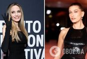 The most fashionable dress of fall 2024: black outfits like Angelina Jolie and Hailey Bieber flooded the catwalks. Photo.