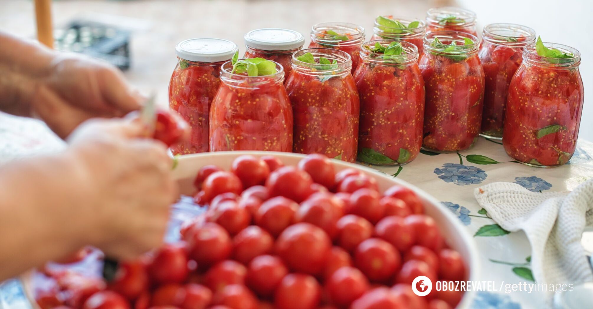 Canned tomatoes