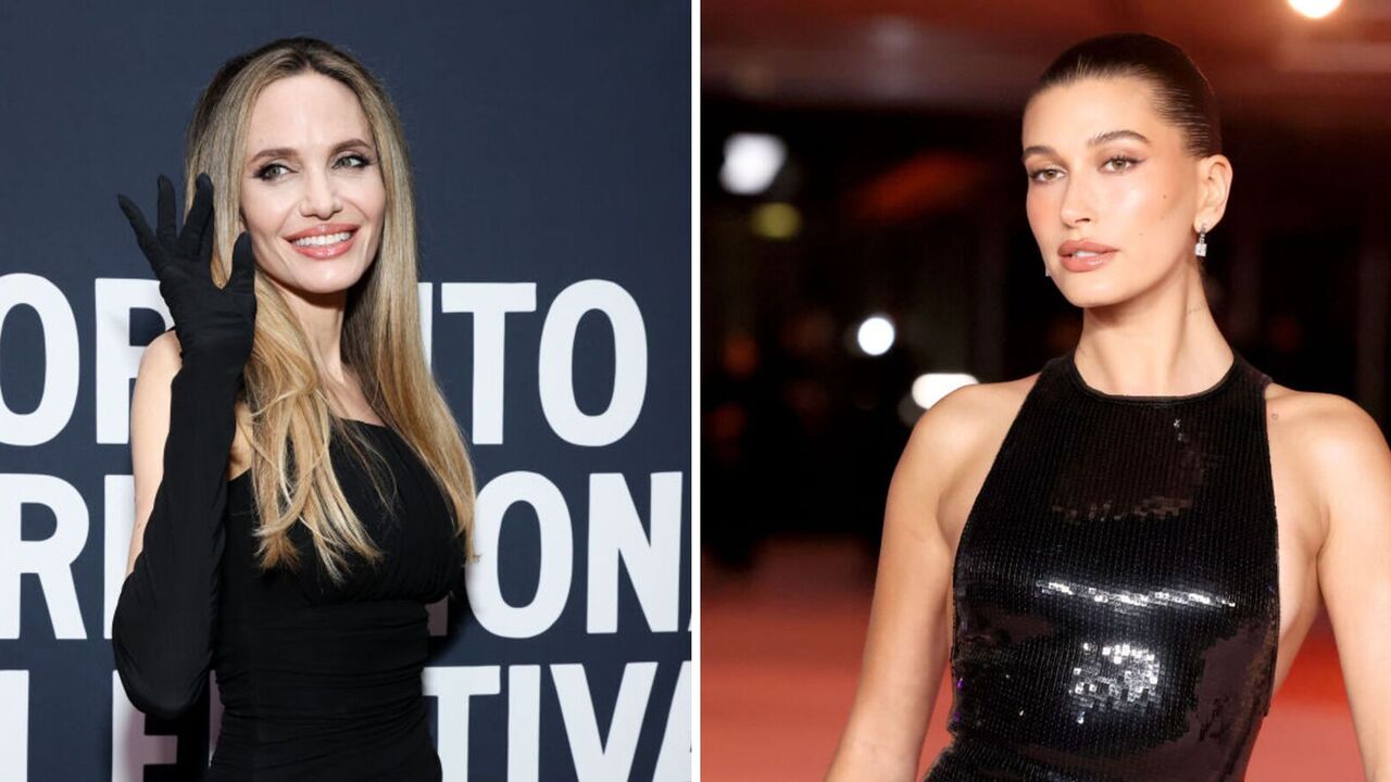 Najmodniejsza sukienka jesieni 2024: czarne kreacje Angeliny Jolie i Hailey Bieber zalały wybiegi. Zdjęcie.