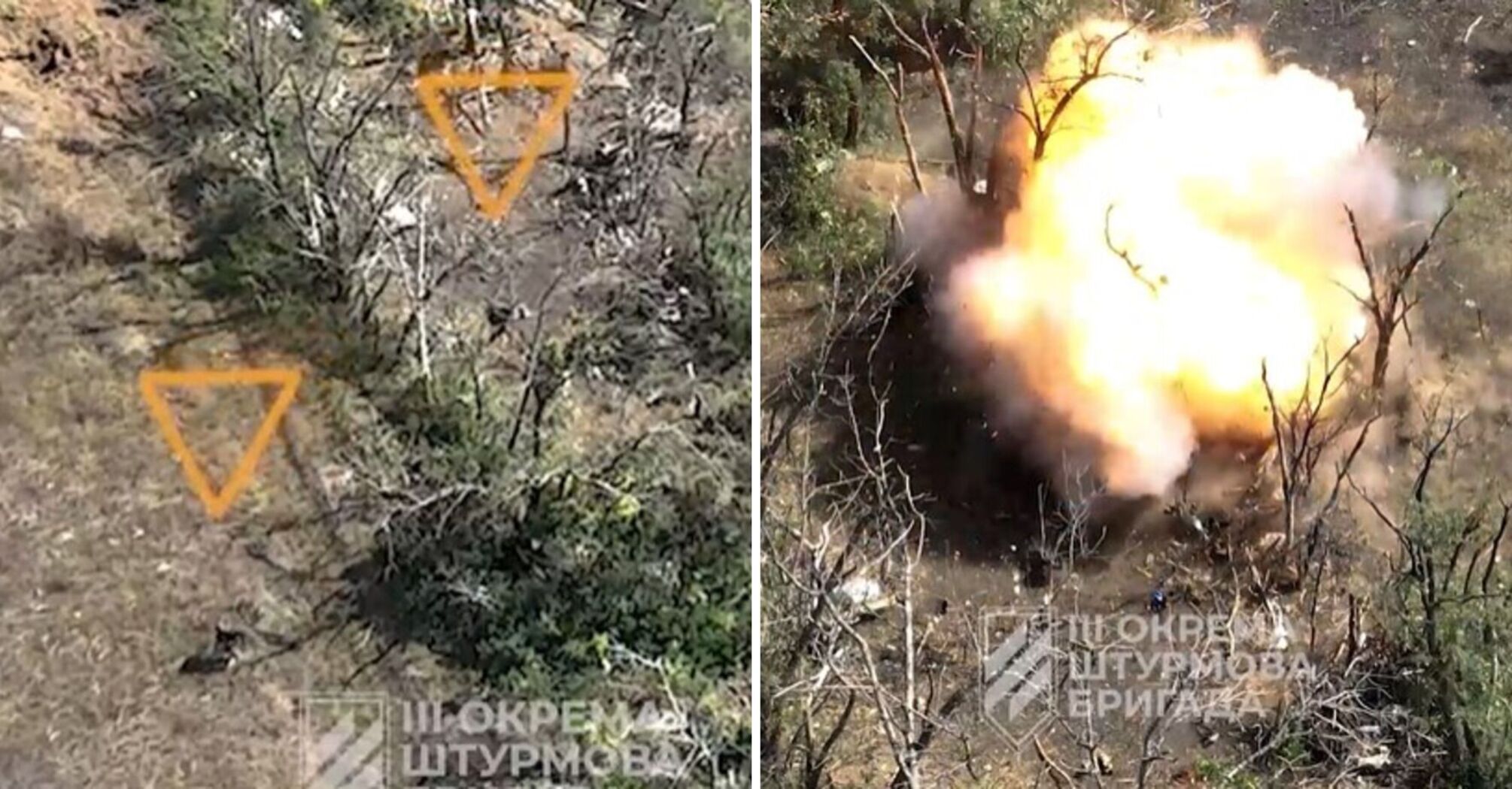 'Driven into a landing and blown up': the Third Assault Brigade showed how the occupiers are being destroyed in Kharkiv region. Video