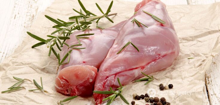 Rabbit meat