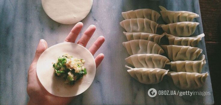 Delicious fillings for dumplings