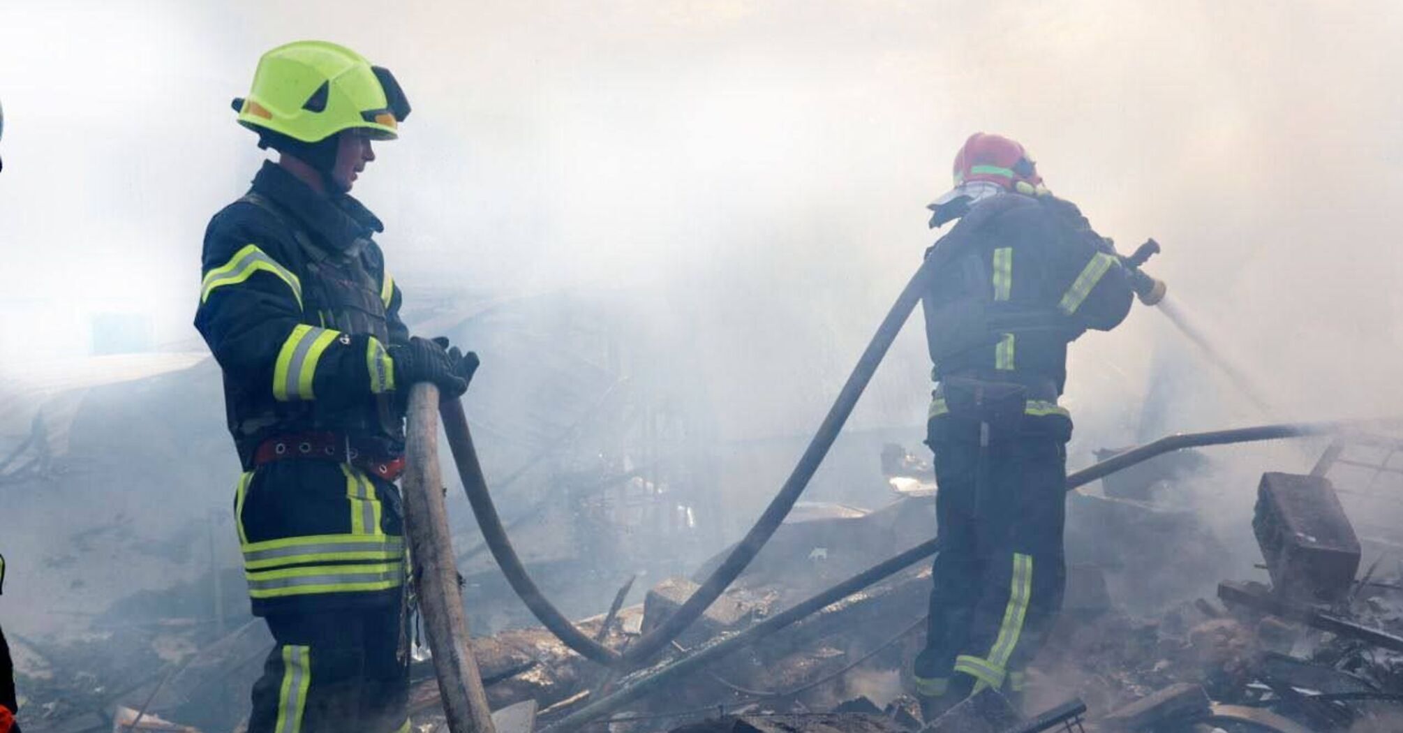 Occupants strike at Dnipro: destruction on the territory of an industrial facility and a fire