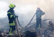 Occupants strike at Dnipro: destruction on the territory of an industrial facility and a fire