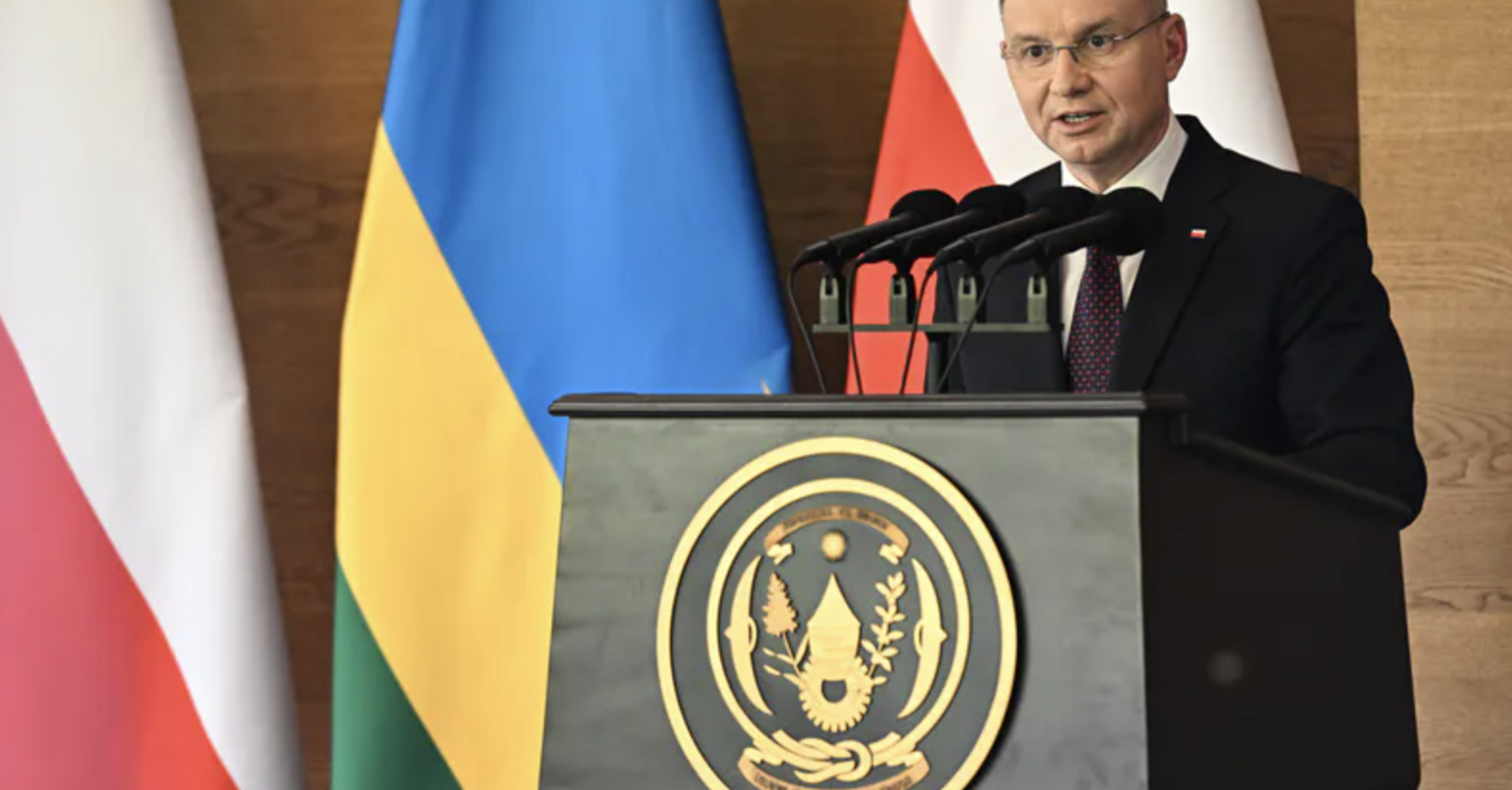 "Liczę na przełom, a nie na szantaż": Duda mówi o rozwiązaniu kwestii historycznych z Ukrainą