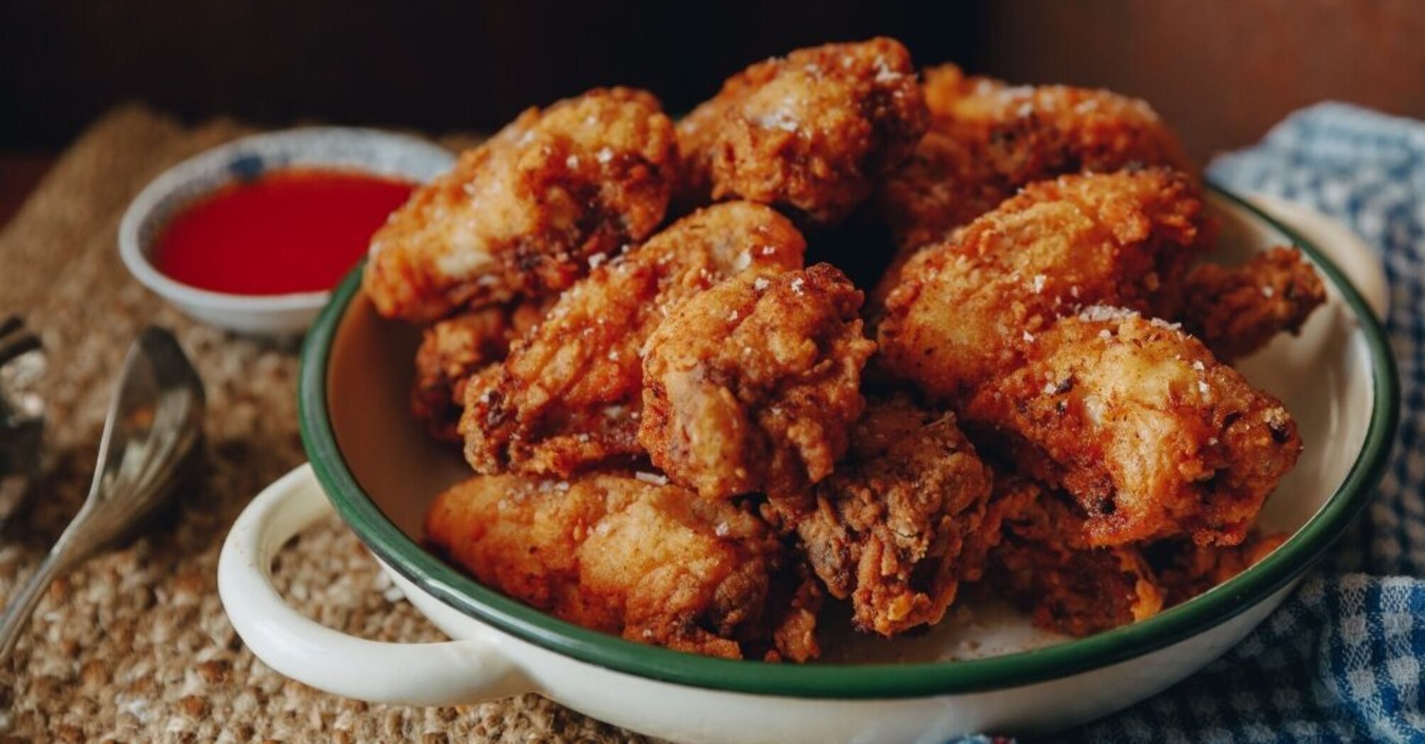 Crispy chicken wings: recipe from Héctor Jiménez-Bravo