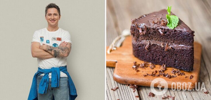 Oleksandr Pedan shares a recipe for chocolate sponge cake