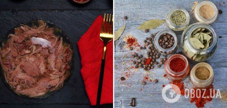 Homemade aspic