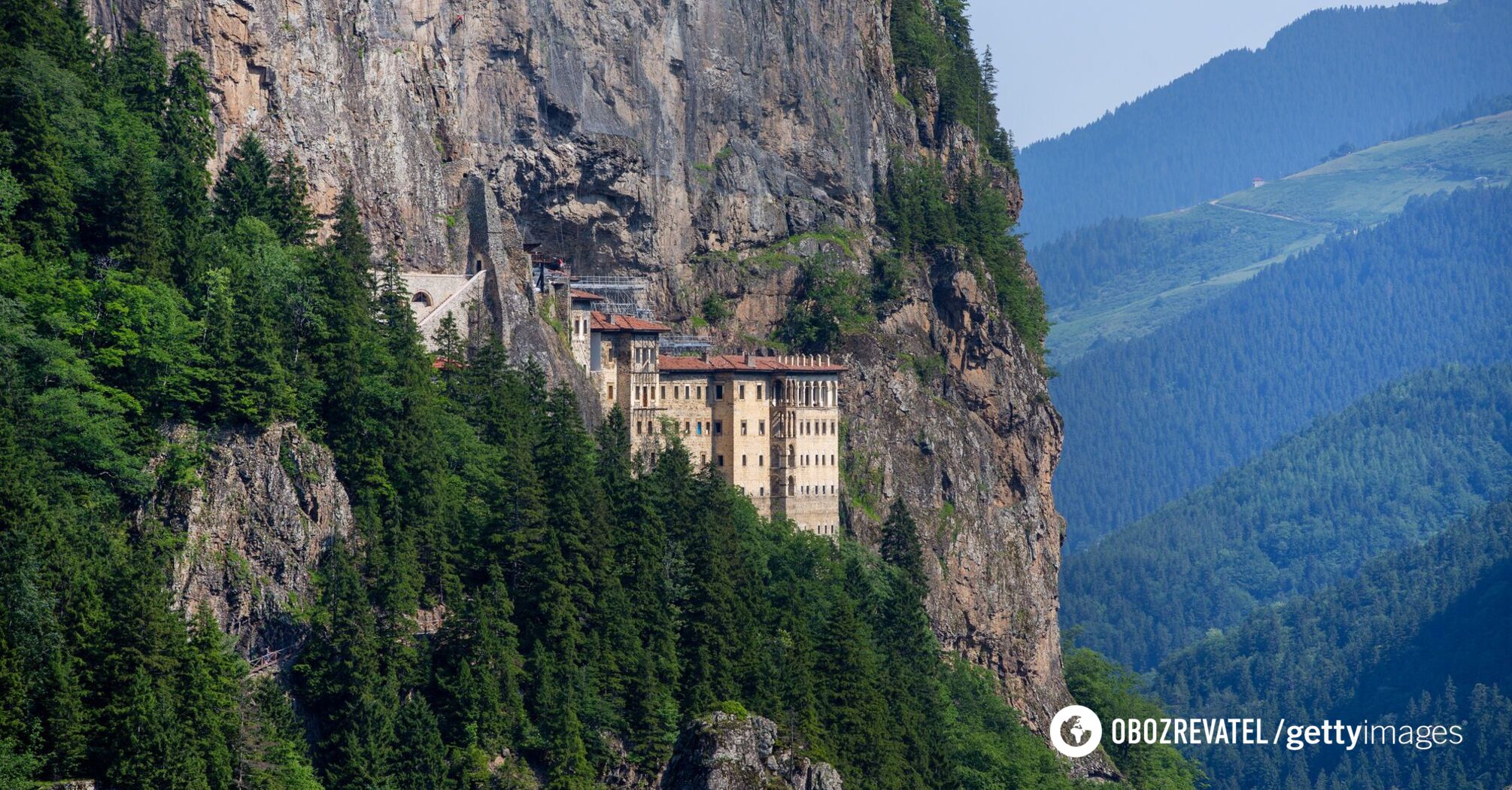 Another pearl of Turkey: how to get to the ancient monastery on a cliff