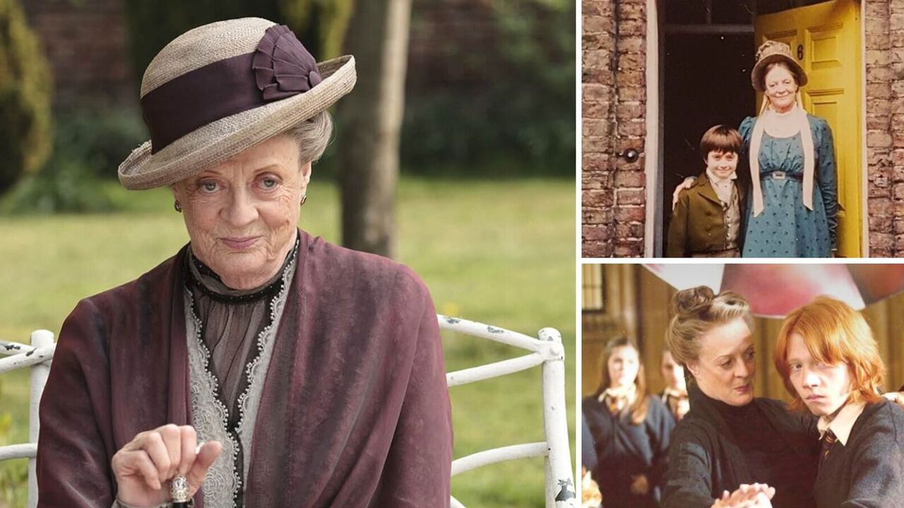 Gwiazdy Harry'ego Pottera reagują na śmierć Maggie Smith rozdzierającymi serce zdjęciami i wspomnieniami o profesor McGonagall