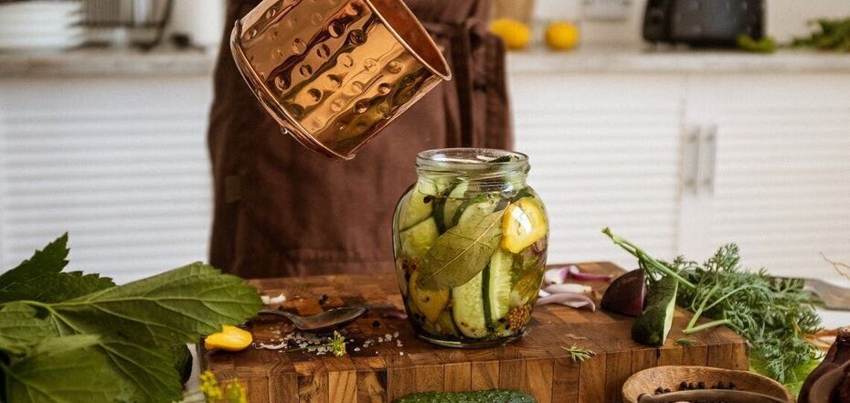 Recipe for cucumbers with lemon