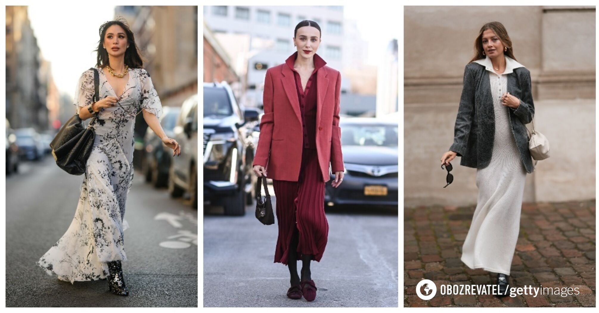 From elegant tweed to bold leather: 5 trendy dresses for fall and winter 2024/2025