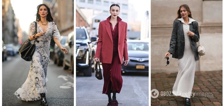 From elegant tweed to bold leather: 5 trendy dresses for fall and winter 2024/2025