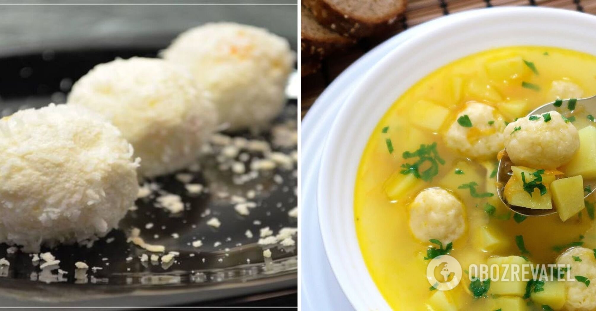 How to make soup with cheese balls: much better than with meatballs