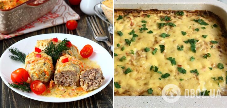 Lazy cabbage casserole with meat: a simple alternative to rolls