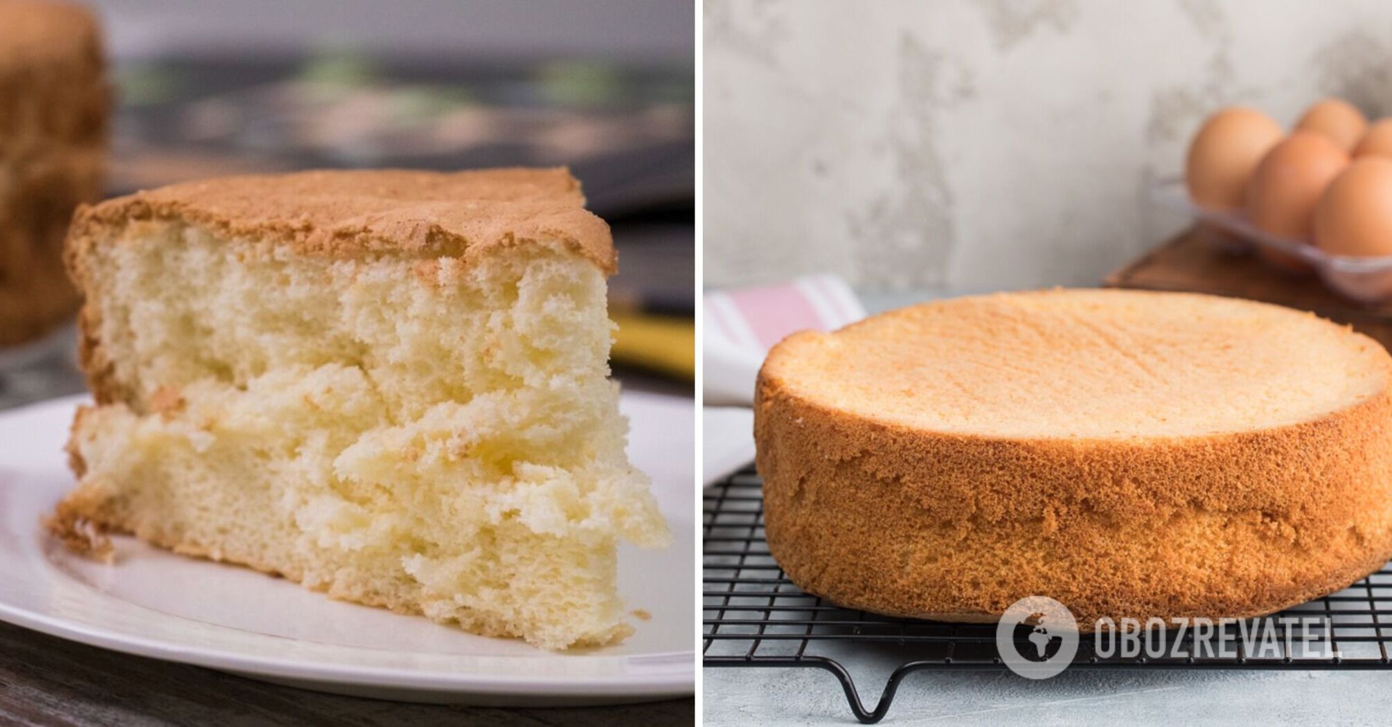 How to make a high and fluffy sponge cake in 5 minutes without an oven: life hack